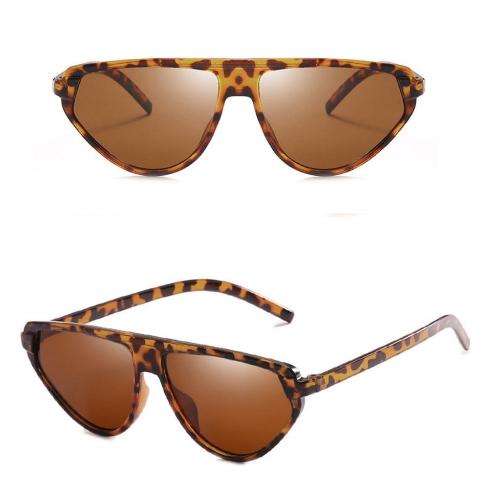 Brown Retro Sunglasses